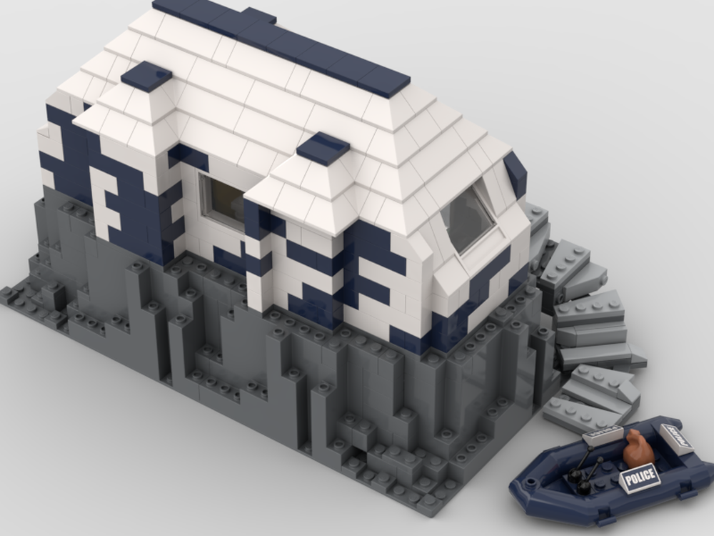 Lego Mountain Police Station