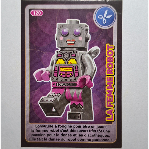 Lego Trading Card for Set TRADINGCARD-12, #120 Print / [No Color/Any Color]