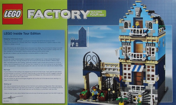Lego Market Street (LEGO Inside Tour Version)