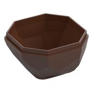 Lego Rock Boulder 4 x 4, Bottom / Brown