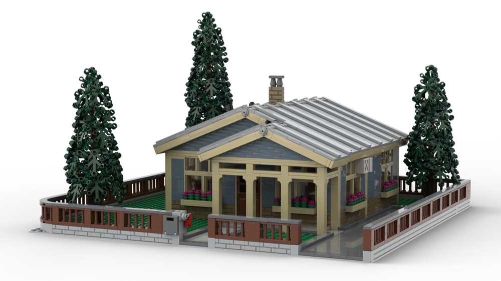 Lego 1 Bedroom House (Craftsman UnFurnished)