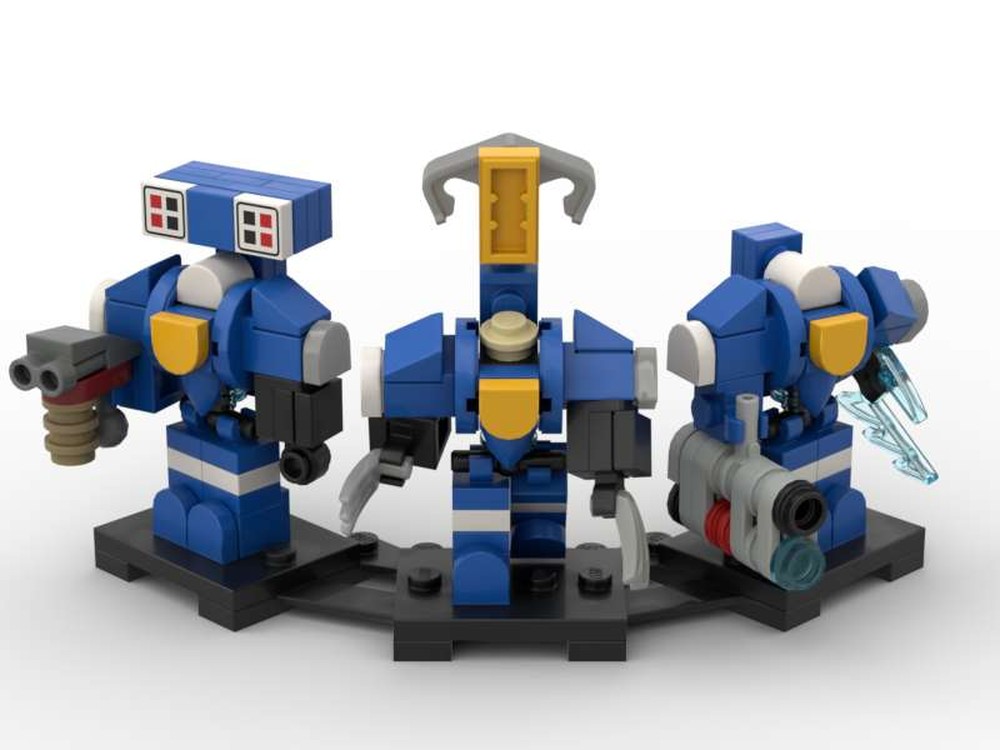 Lego Warhammer 40k Ultramarines Terminator Squad
