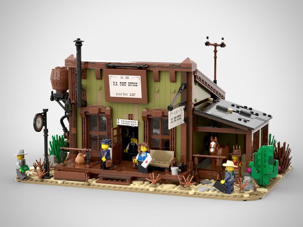 Lego Post Office - Wild West