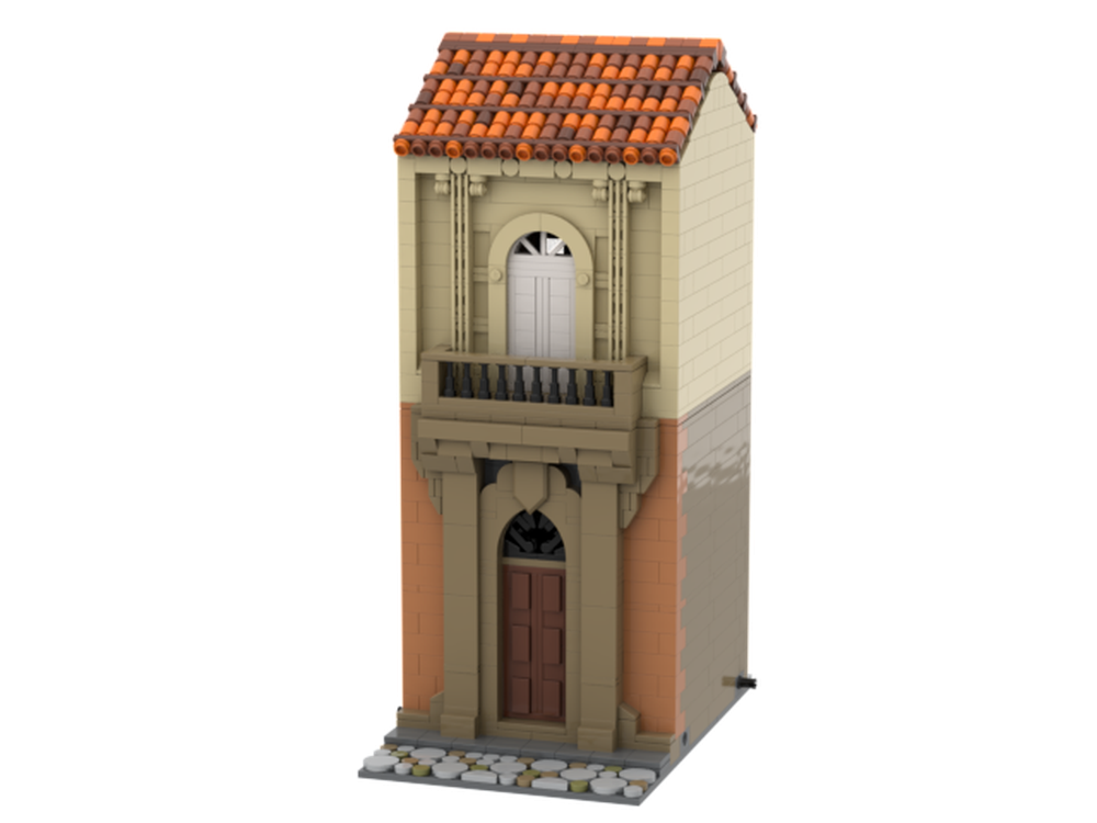 Lego Italian Street Series (Build 10) - No Interior