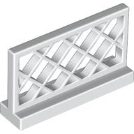 Lego Fence Lattice 1 x 4 x 2 / White