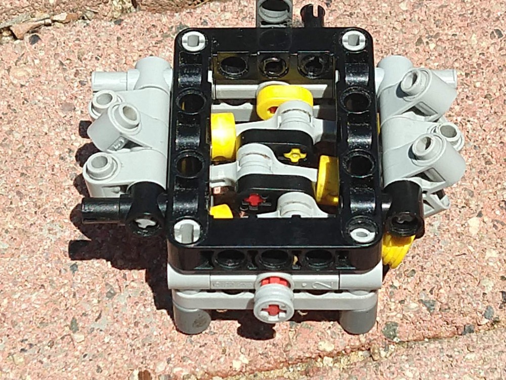 Lego Flat 6 engine