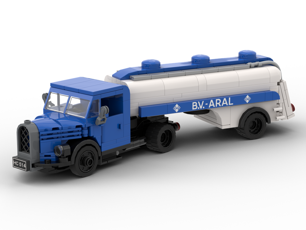 Lego Classic German Tanker Truck