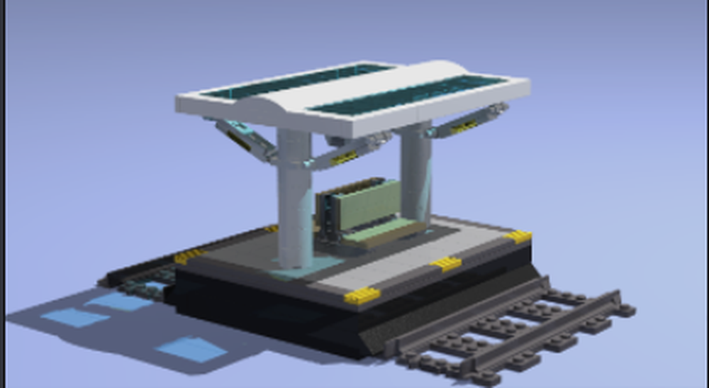Lego Train Station Platform