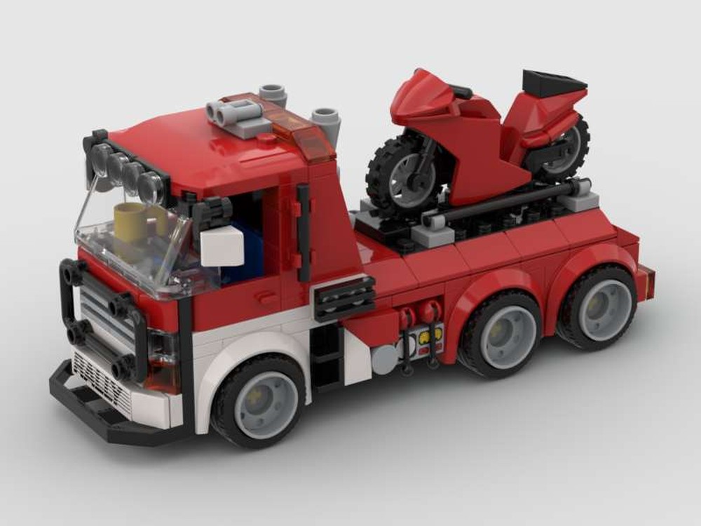 Lego Racing Bike Truck