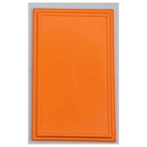Lego Scala, Building, Wall, Panel 6 x 10 / Medium Orange