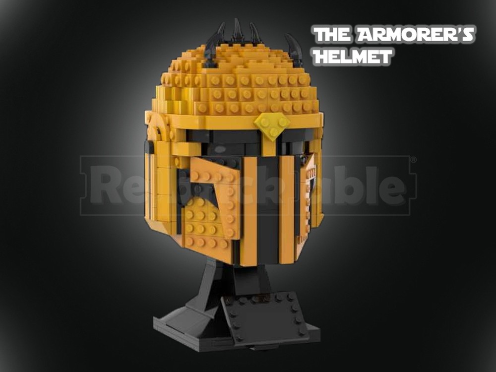 Lego The Armorer's Helmet