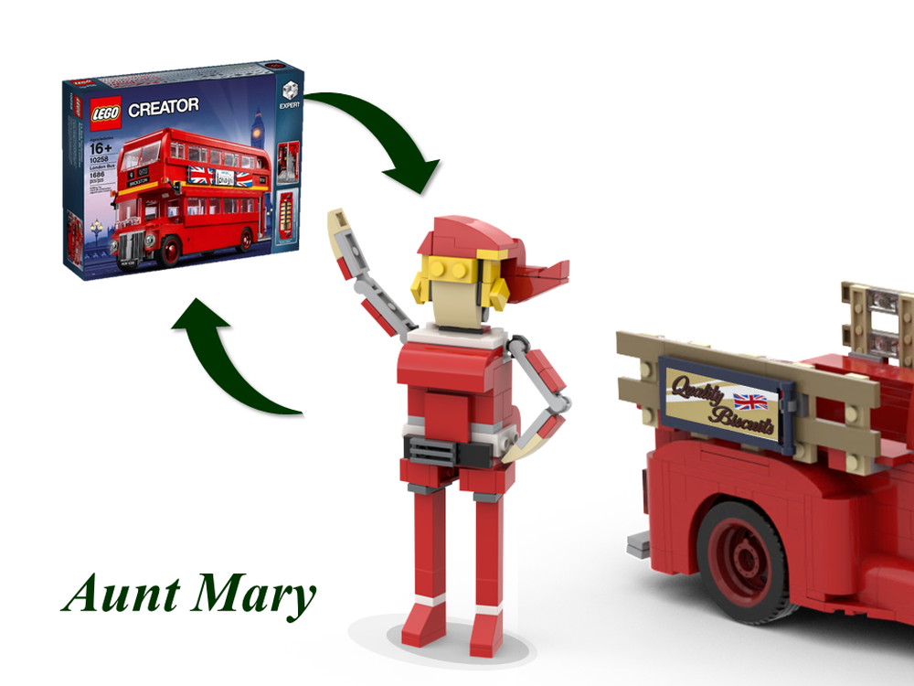 Lego Aunt Mary (LEGO 10258 Alternate)