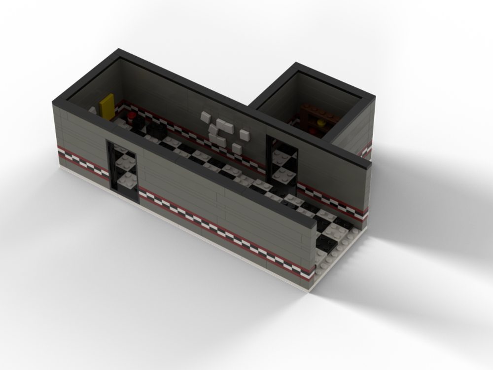 Lego fnaf 1 left hall
