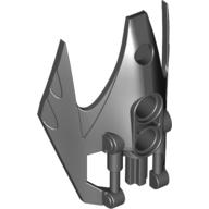 Lego Large Figure Shoulder Cover, Armour, Vorox / Black