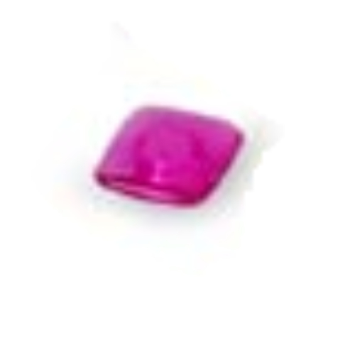 Lego Clikits Icon, Square 2 x 2 Small with Pin [Polished] / Trans-Dark Pink
