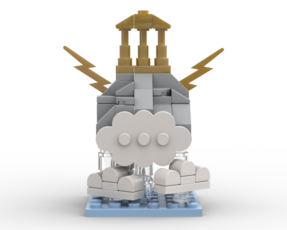 Lego Mount Olympus Micro Build