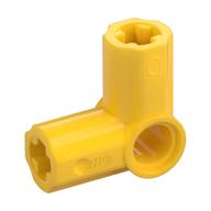 Lego Technic Axle and Pin Connector Angled #6 - 90° / Yellow