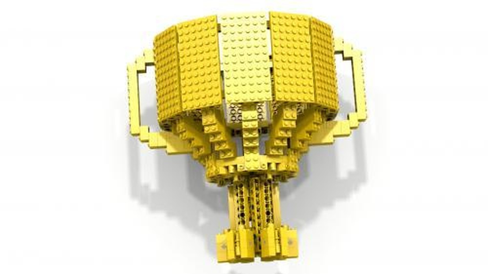 Lego Trophy Using Technic Bricks and Liftarms