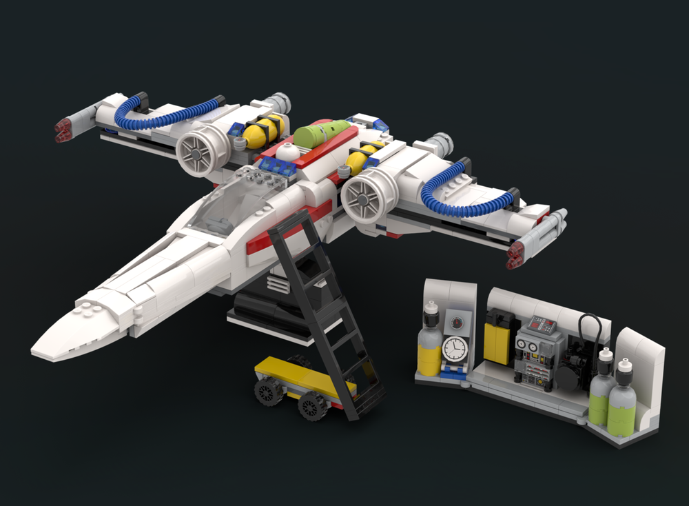Lego 10274-1 ECTO Wing Starfighter