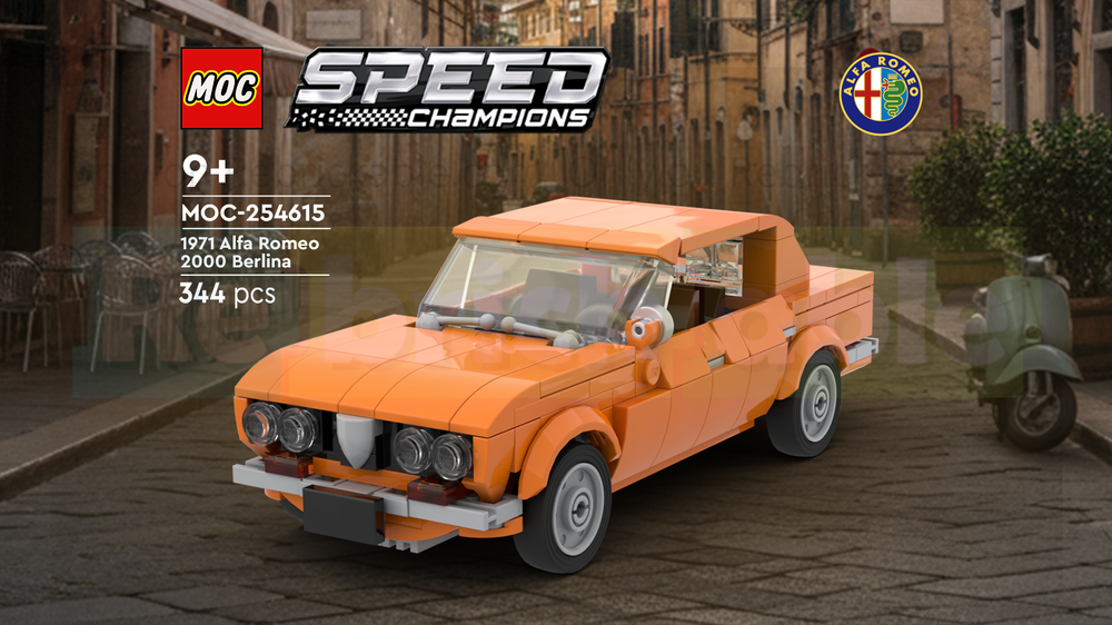 Lego 1971 Alfa Romeo 2000 Berlina