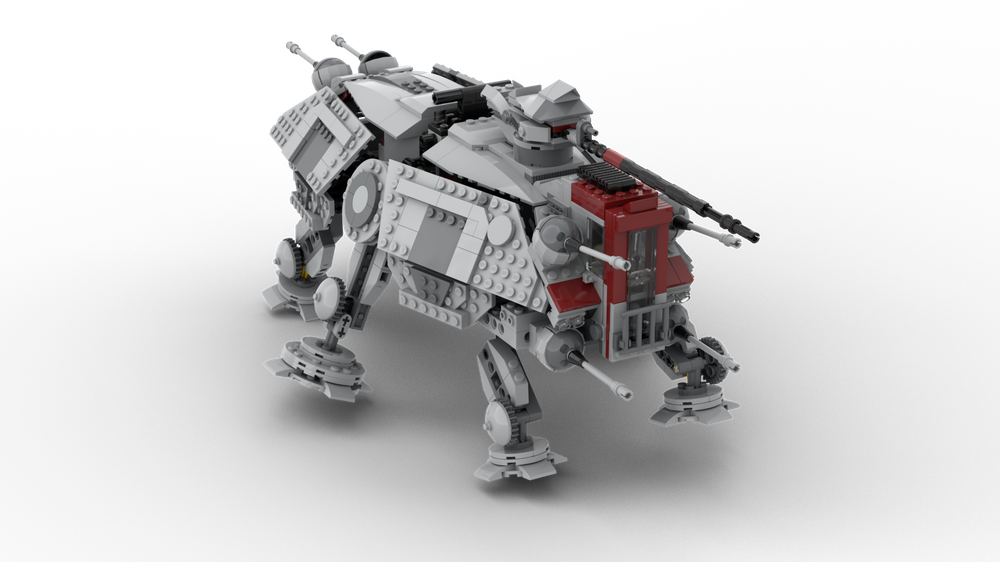 Lego AT-TE: Extended Chassis & Rear Elevator