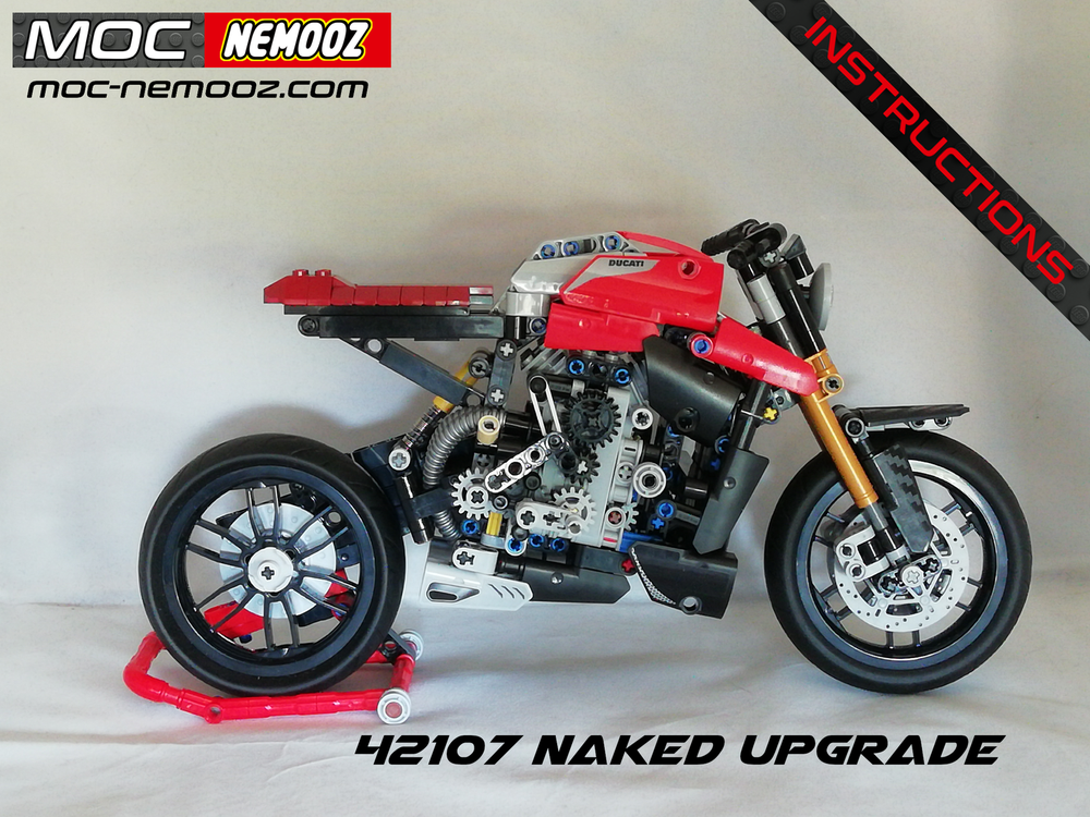 Lego 42107 DUCATI Naked version