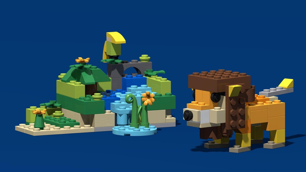 Lego BYGGLEK Lion