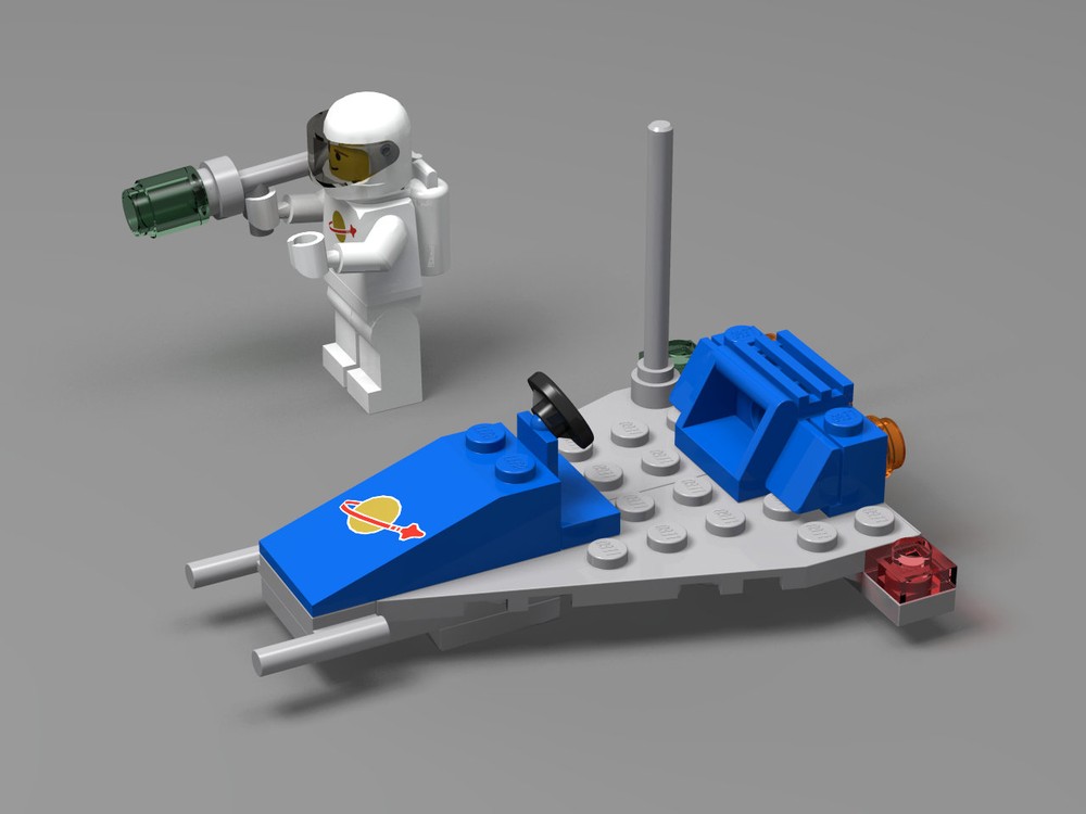 Lego 885 Space Scooter (Modernised)