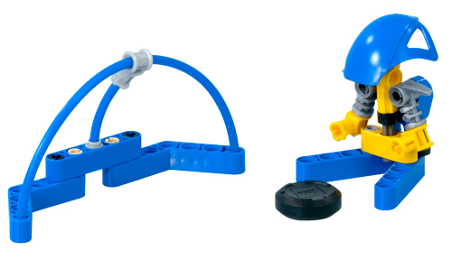 Lego Blue Player & Goal