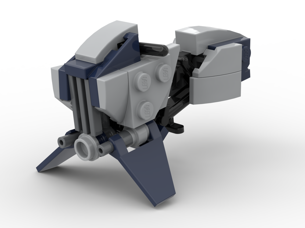 Lego Balutar class swoop bike (minifigure scale)