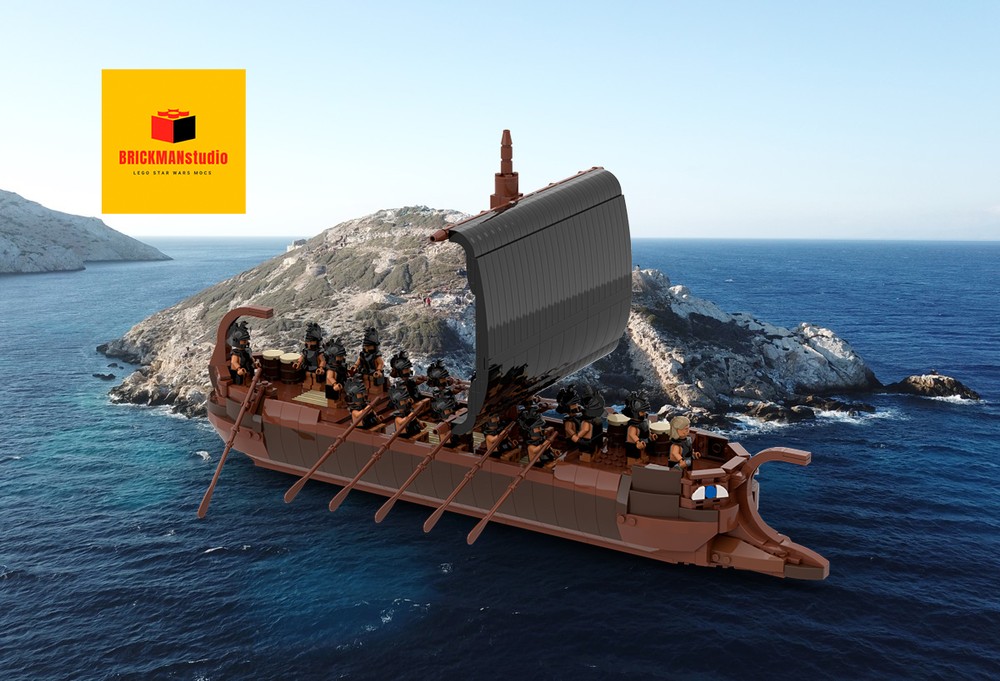 LEGO Troy Ancient Greek ship