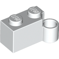 Lego Hinge Brick 1 x 4 [Lower] / White