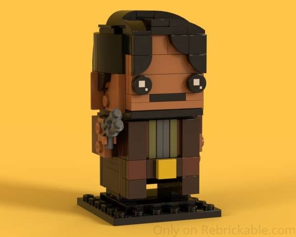 Lego Cassian Andor Bricheadz