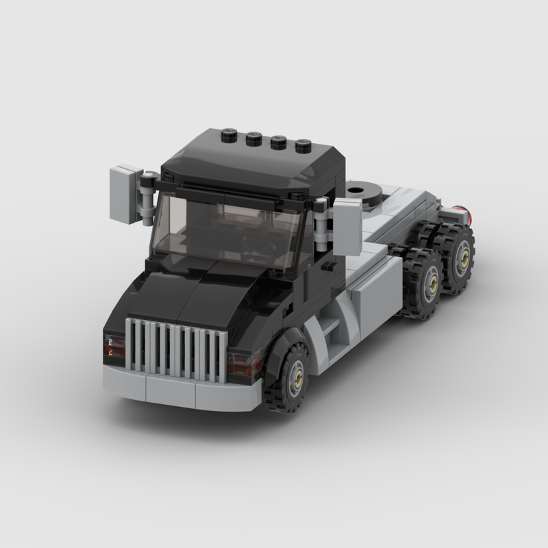 Lego Day cab dual axle semi truck