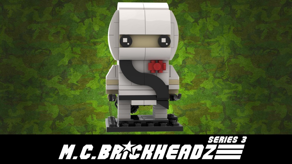 Lego Storm Shadow (1984) - M.C.Brickheadz series 3