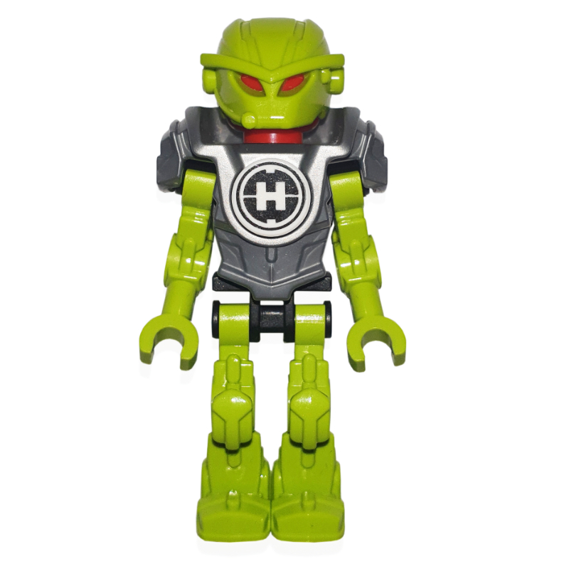 Lego Breez in Flat Silver Armor