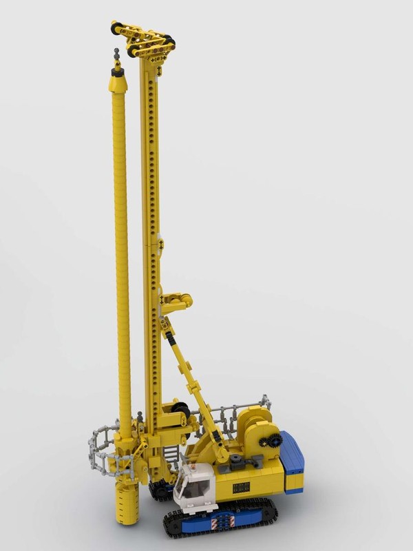 Lego BAUER ROTARY DRILLING RIG