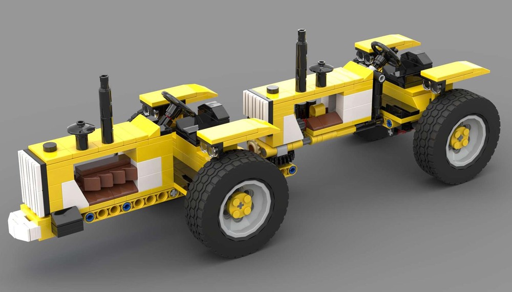 Lego Small Tandem Tractor