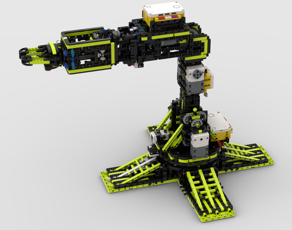 Lego 6 Axis Robotic Arm mk4