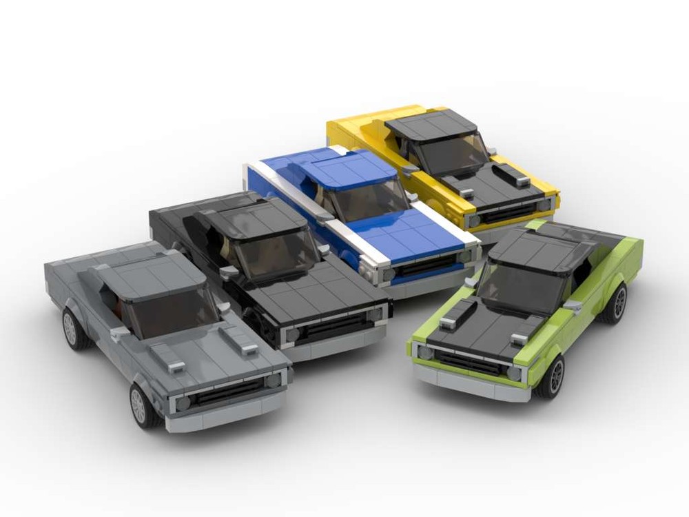 Lego Founder's Rock Duster - Set of Five Colors - 8 Stud