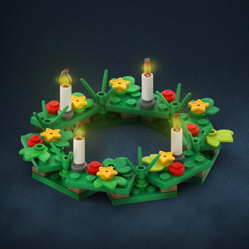 Lego Advent Wreath