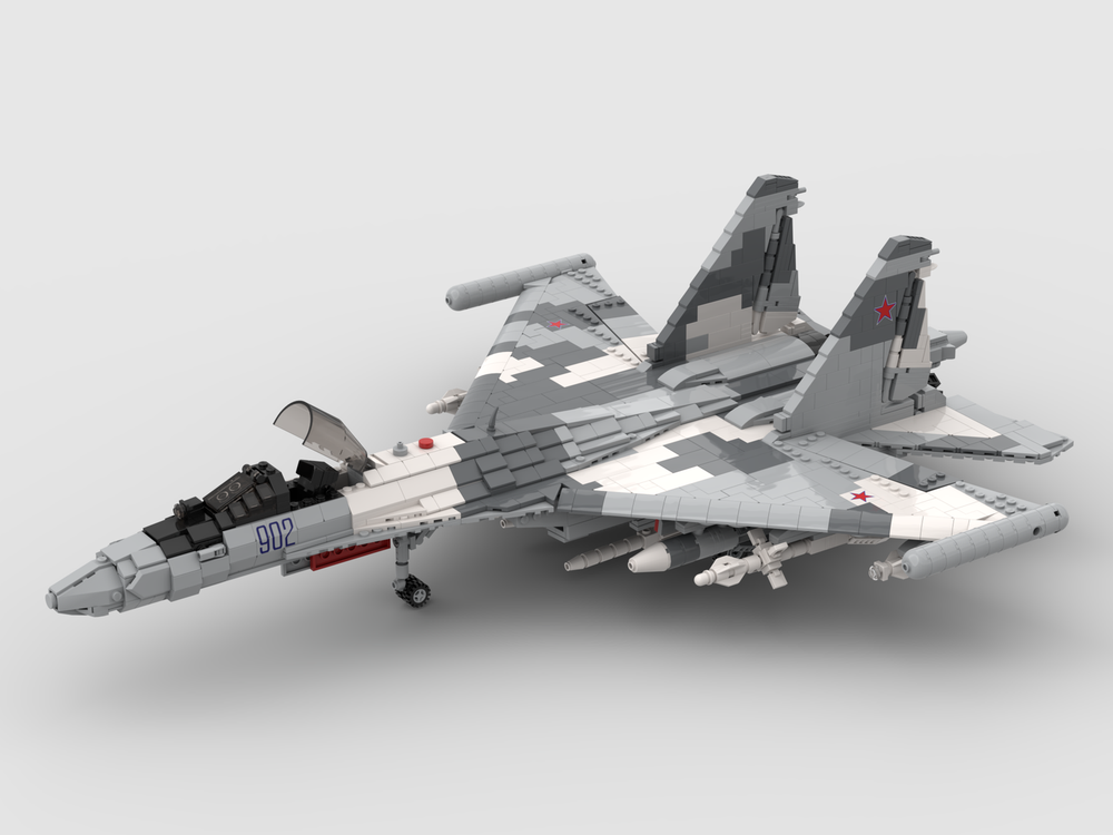 Lego Su-35 blue 902