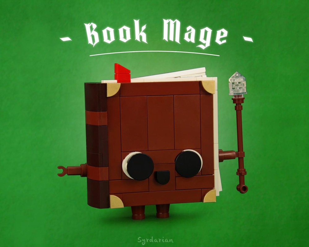 Lego Book Mage