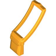Lego Bag / Messenger Pouch with Long Strap / Bright Light Orange