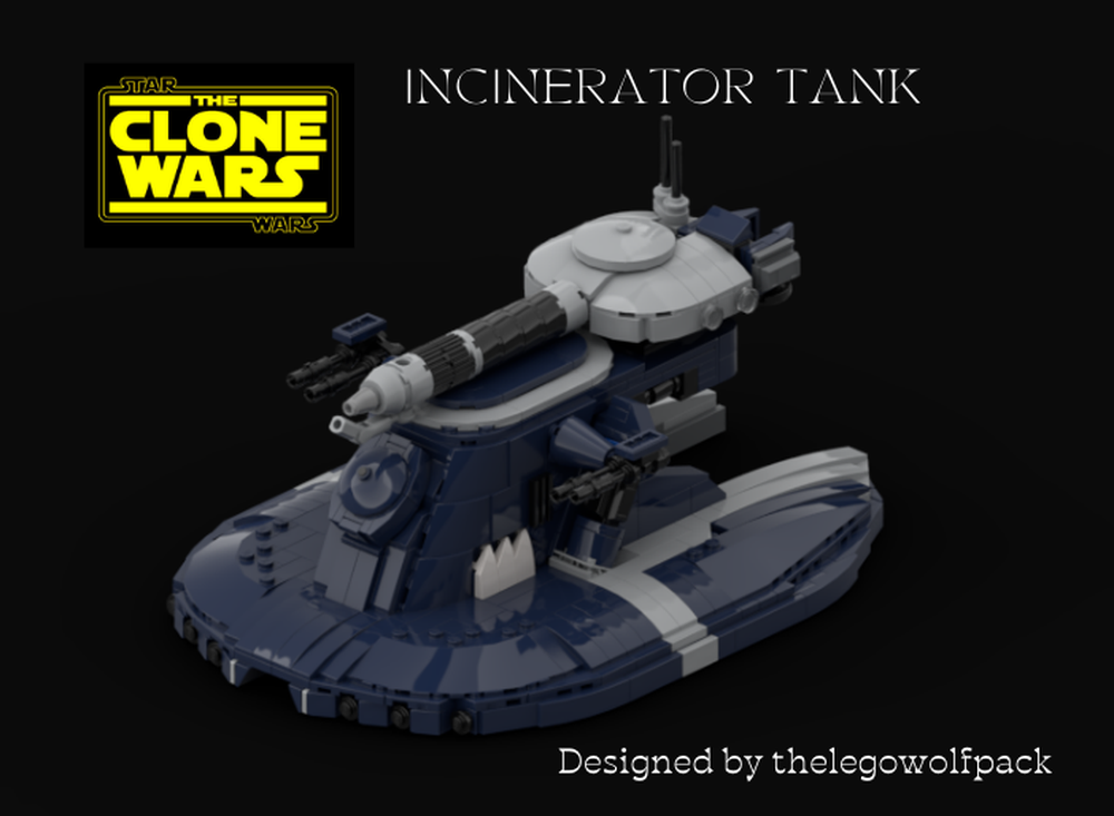 Lego Incinerator tank CIS