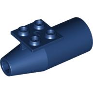 Lego Engine Smooth Large [2 x 2 Thin Top Plate] / Dark Blue