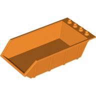 Lego Tipper Bed 4 x 6, Open Studs / Orange