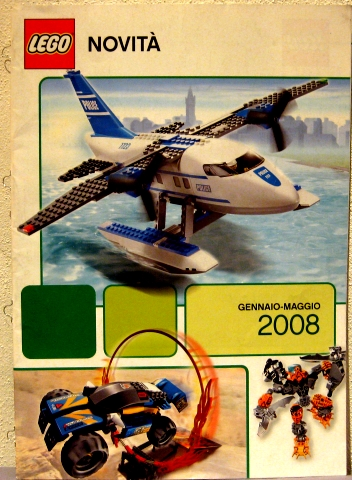 Lego 2008 Dealer Large Italian Novelties January - May (452.6608-IT)