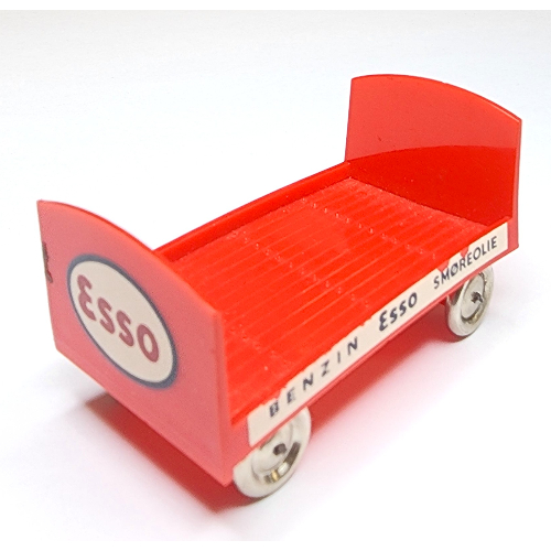 Lego HO Scale Bedford ESSO Barrel Trailer