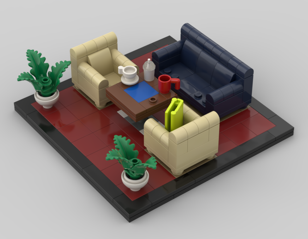 Lego A living room